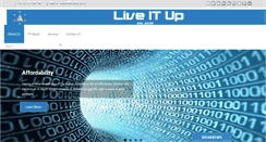 Desktop Screenshot of liveitup.co.za
